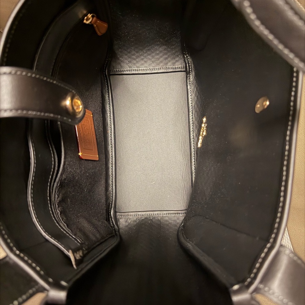 Coach Hadley Turnlock Tote Bag - Picture 2 of 5
